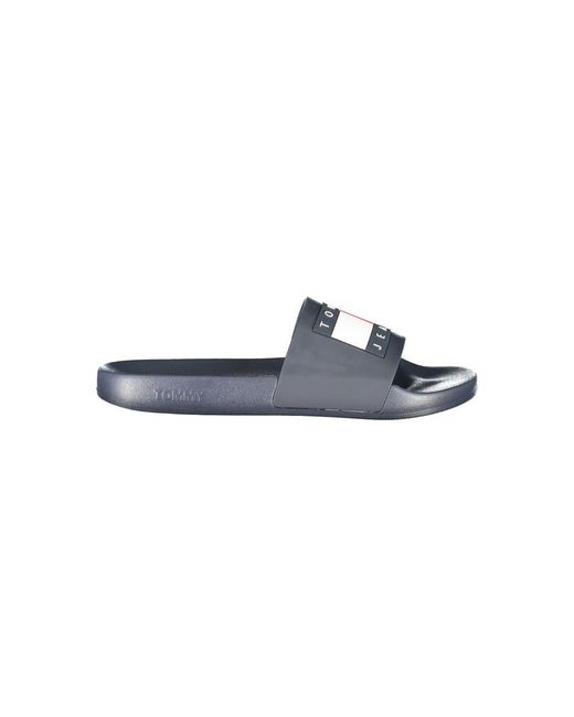 Tommy Hilfiger Blue Polyurethane Men