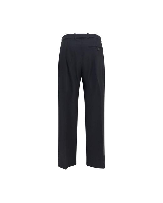 Our Legacy Blue Black Wool Oves Aries Flared Pants