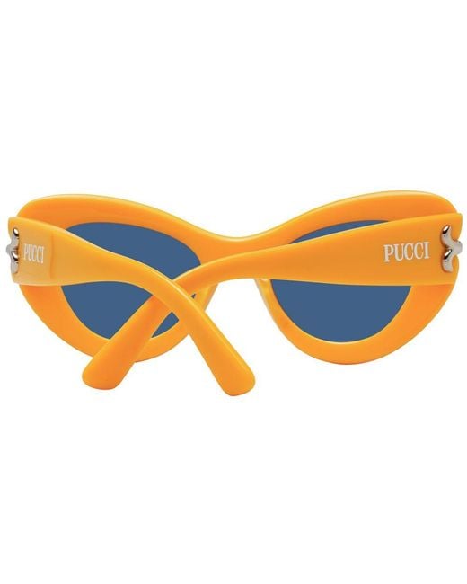 Emilio Pucci Multicolor Yellow Sunglasses