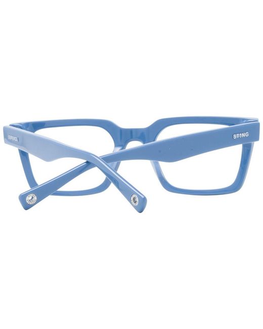 Sting Blue Acetate & Plastic Glasses (frames) for men
