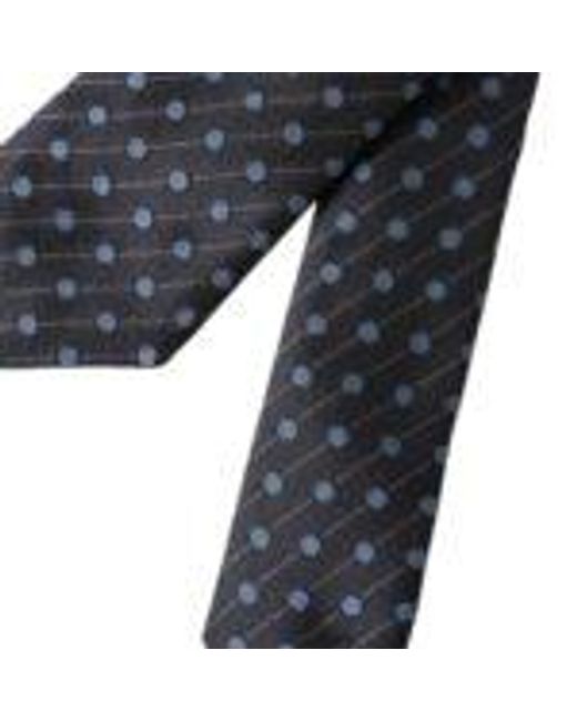 Dolce & Gabbana Blue Polka Dot Necktie for men