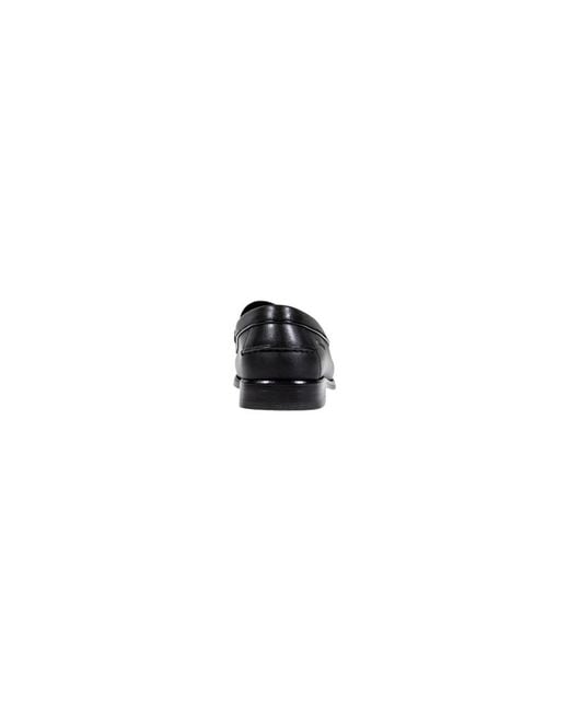 Tommy Hilfiger Black Leather Slip for men