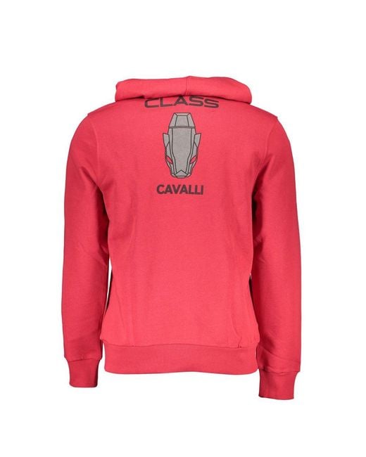 Roberto Cavalli Pink Cotton Sweatshirt for men