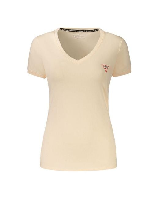 Guess Natural Rosa Cotton T