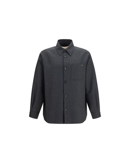 Valentino Garavani Blue Gray Polyester Full for men