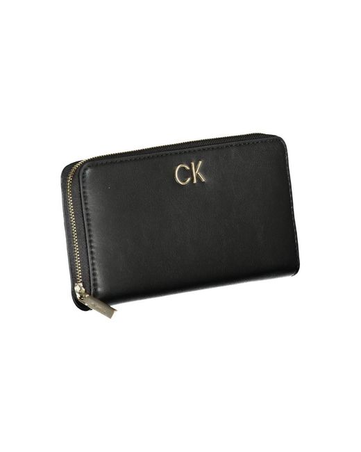Calvin Klein Black Polyester Wallet