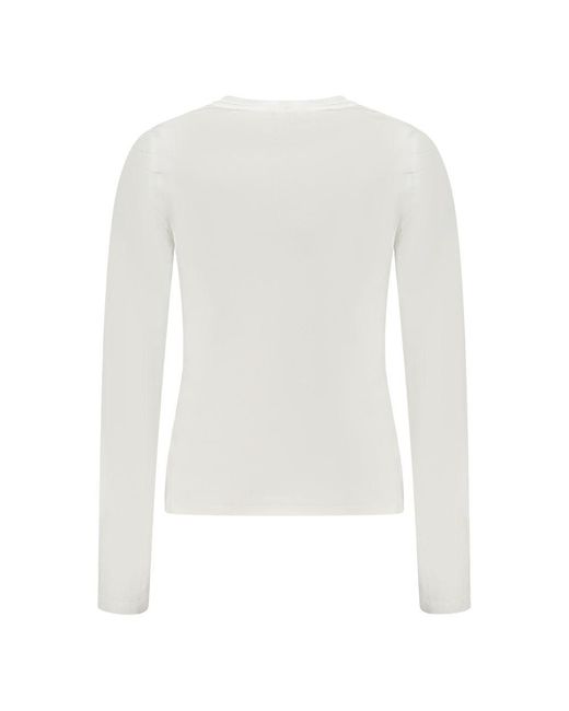 Guess White Cotton T