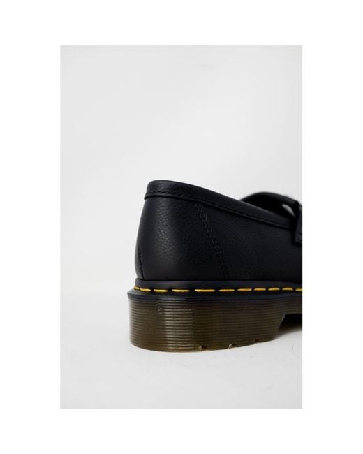 Dr. Martens Black Leather Platform Pumps
