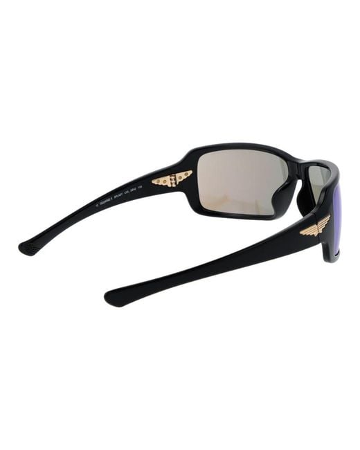 Police Blue Plastic Sunglasses for men