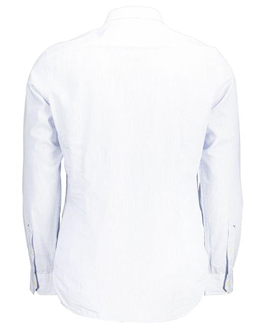 U.S. POLO ASSN. White Cotton Shirt for men