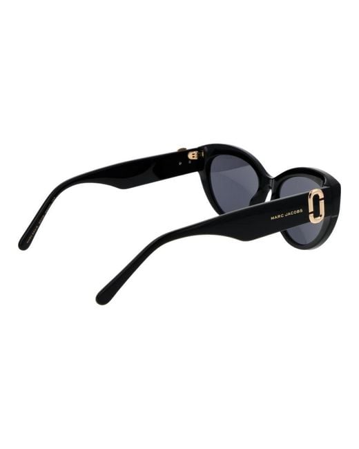 Marc Jacobs Black Acetate Sunglasses