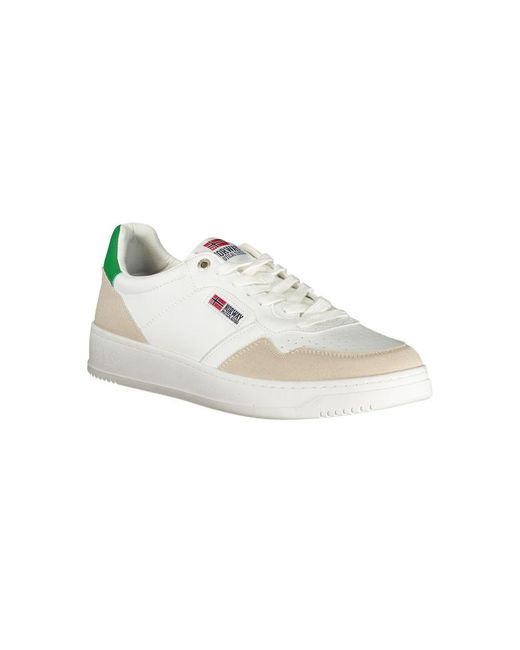 Norway 1963 Multicolor White Polyurethane Men Sneaker for men