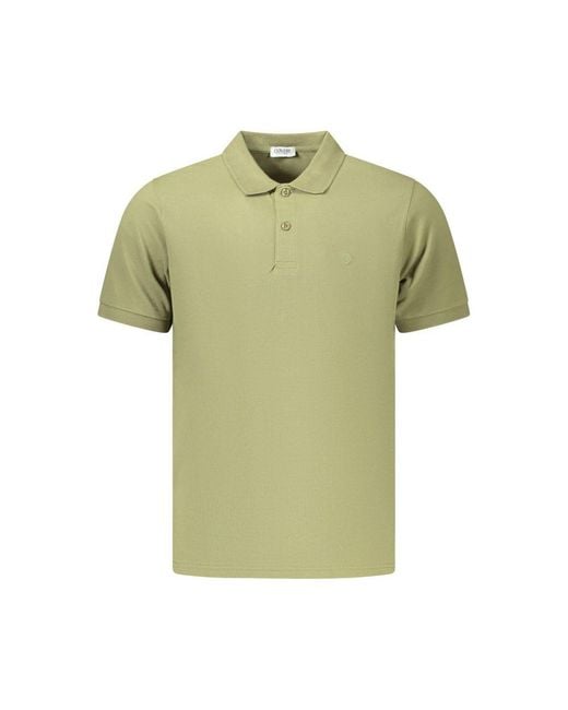 COVERI MOVING Green Cotton Men's Polo for men