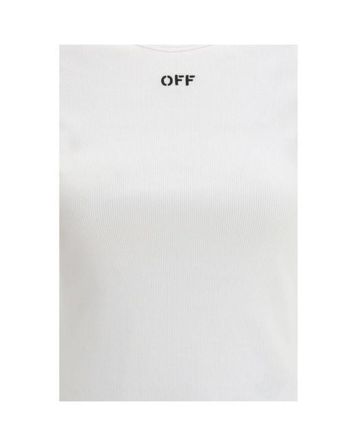 Off-White c/o Virgil Abloh White Cotton T-shirt - It38 | S