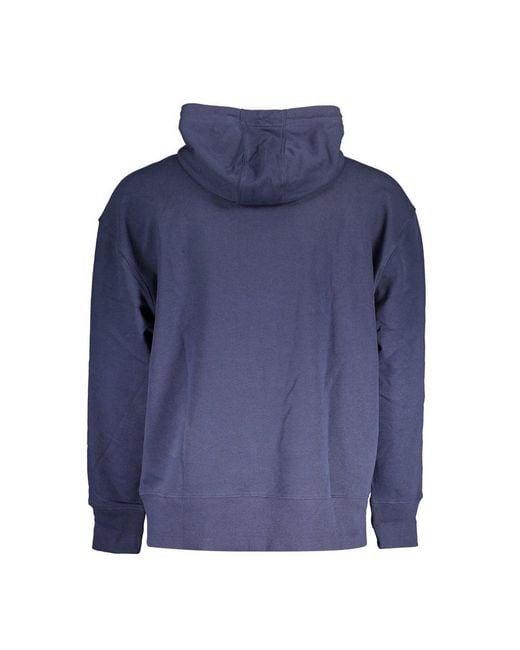 Tommy Hilfiger Blue Chic Embroidered Hoodie for men