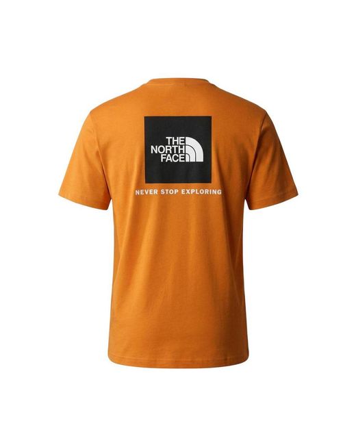 The North Face Orange Cotton T for men