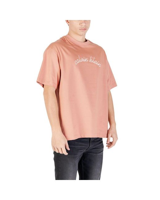 Calvin Klein Natural Multicolor Cotton T for men