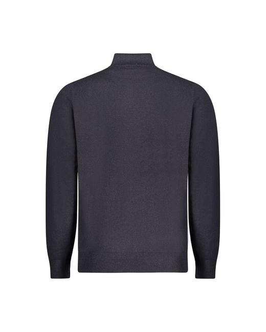 Norway 1963 Blue Polyester Sweater for men