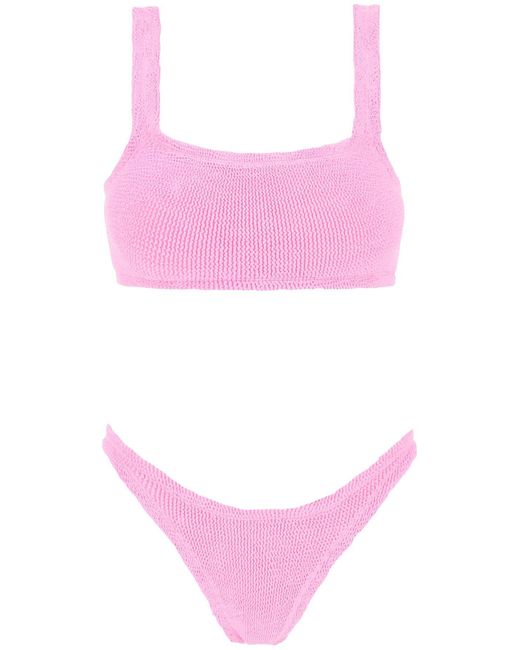 Hunza G Pink Xandra Bikini Set