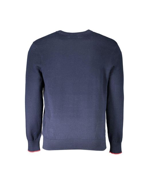 Timberland Blue Classic Organic Crew Neck Sweater for men