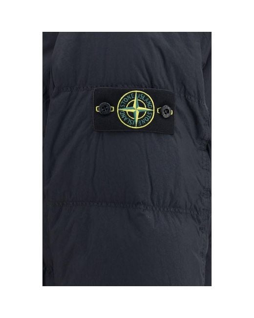 Stone Island Blue Goose Down Full for men