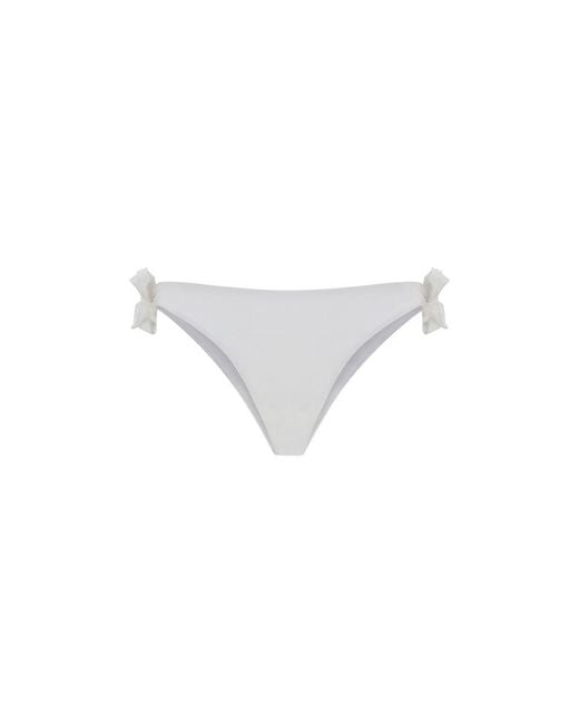Brunello Cucinelli White Polyamide Bikini
