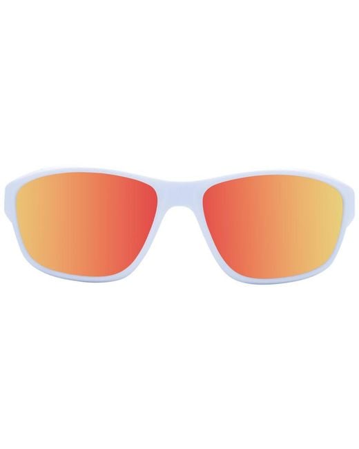 BMW Red White Plastic Sunglasses for men