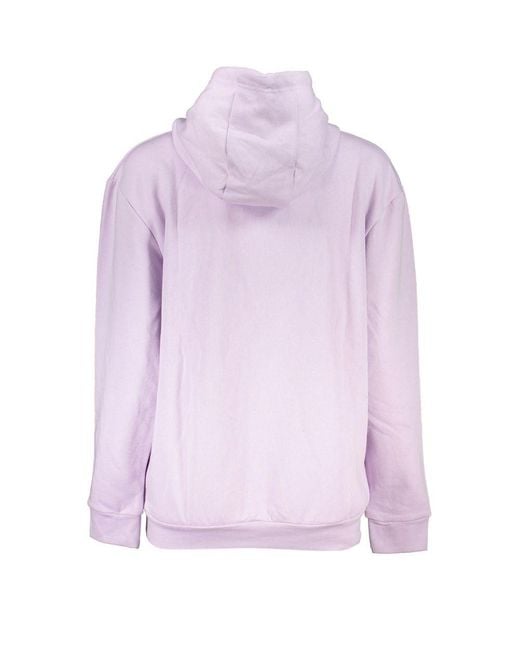 Roberto Cavalli Purple Polyester Sweatshirt