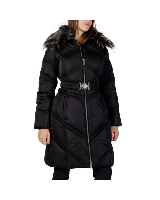 Guess Black Cotton Coat