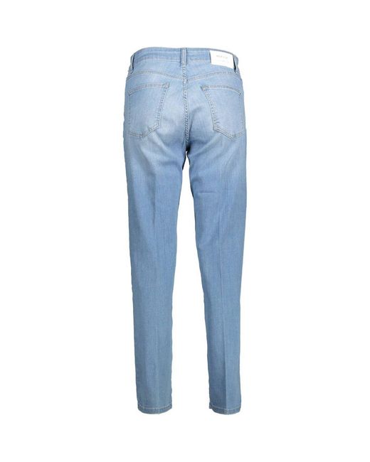 Kocca Light Blue Cotton Jeans & Pant