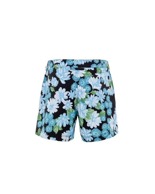 Tom Ford Blue Polyamide Swim Shorts for men