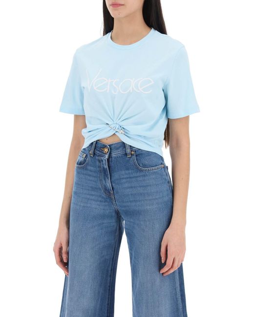 Versace Blue "cropped 1978 Re
