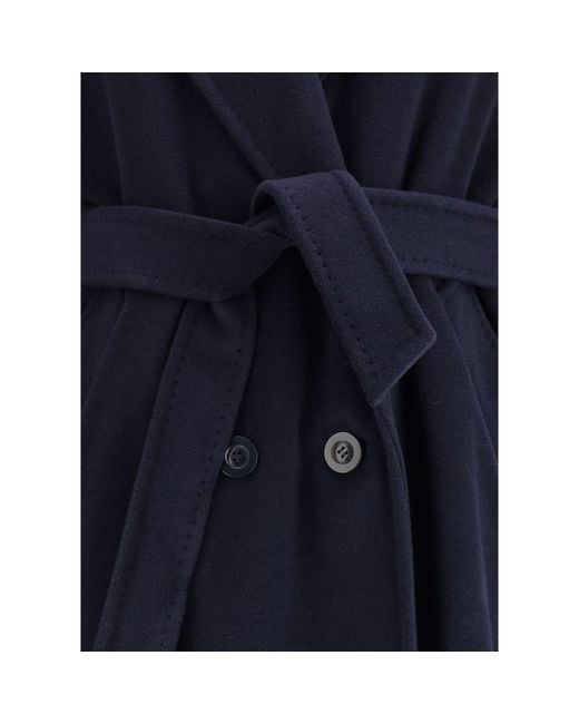 Max Mara Blue Madame Coat