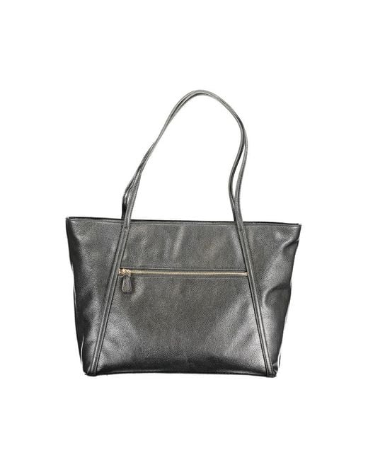 Guess Black Polyurethane Handbag
