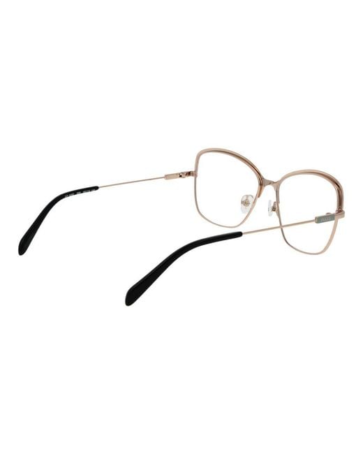 Emilio Pucci Metallic Glasses