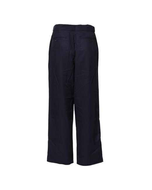Levi's Navy Blue Straight High Waist Chino Casual Trouser Pants