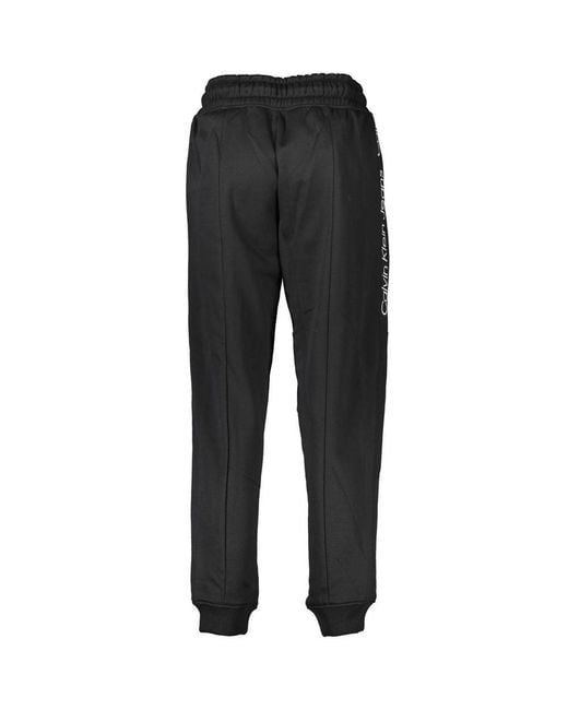 Calvin Klein Black Polyester 's Jogger Pants
