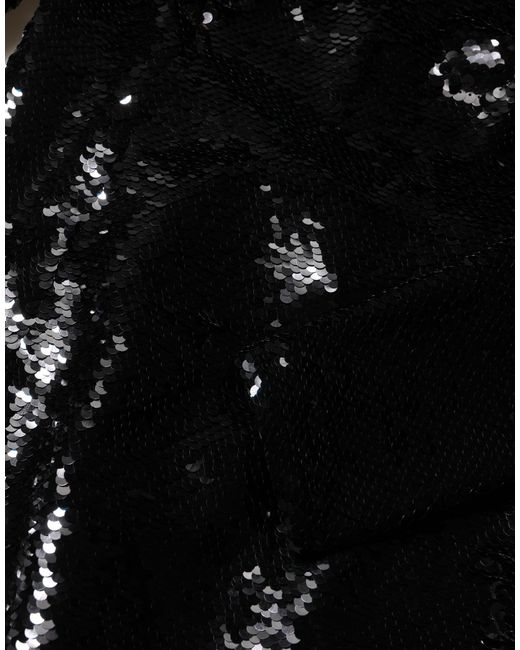 Dolce & Gabbana Black Bodycon Mermaid Sequinned Gown Dress