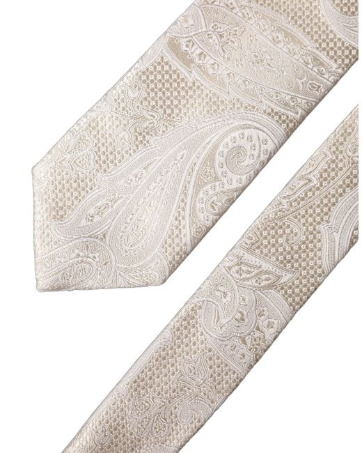 Dolce & Gabbana Natural Floral Silk Adjustable 'Sd Neckmen's Tie for men