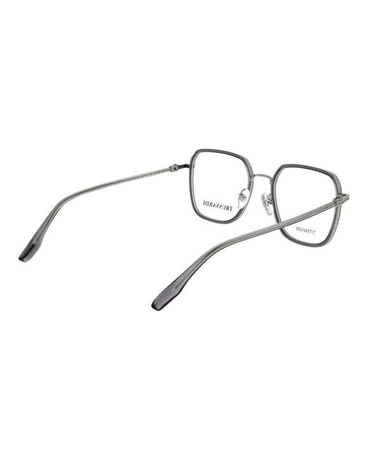 Trussardi Metallic Gray Titanium Glasses (frames)