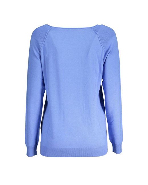 North Sails Blue Cotton Sweater