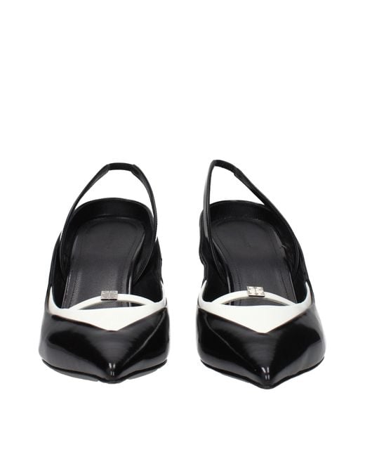Givenchy Black Raven Sandals Leather