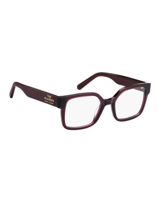 Marc Jacobs Brown Purple Acetate Glasses (frames)