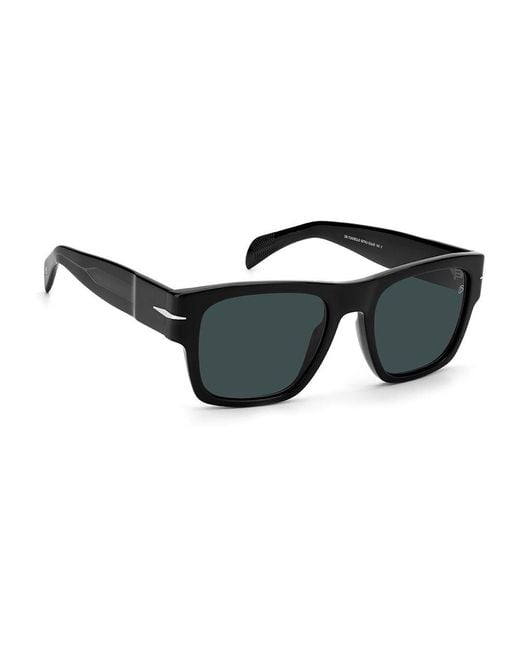 David Beckham Black Plastic Sunglasses for men
