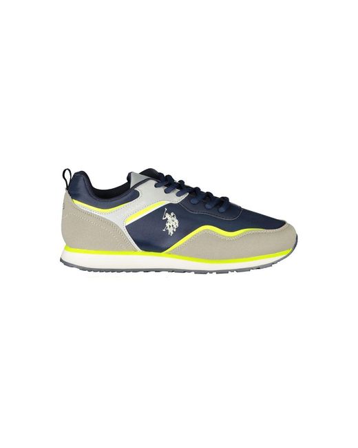 U.S. POLO ASSN. Blue U. S. Polo Assn. Polyester Sneaker