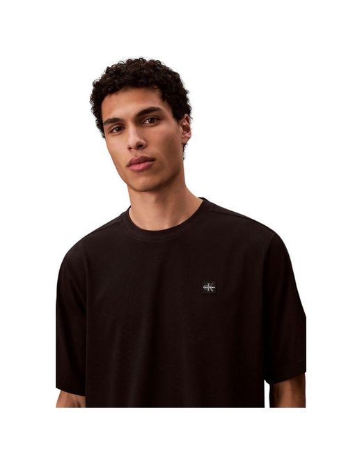 Calvin Klein Black Cotton T for men