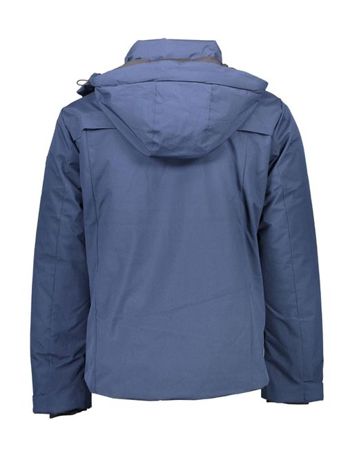 U.S. POLO ASSN. Blue Polyester Jacket for men