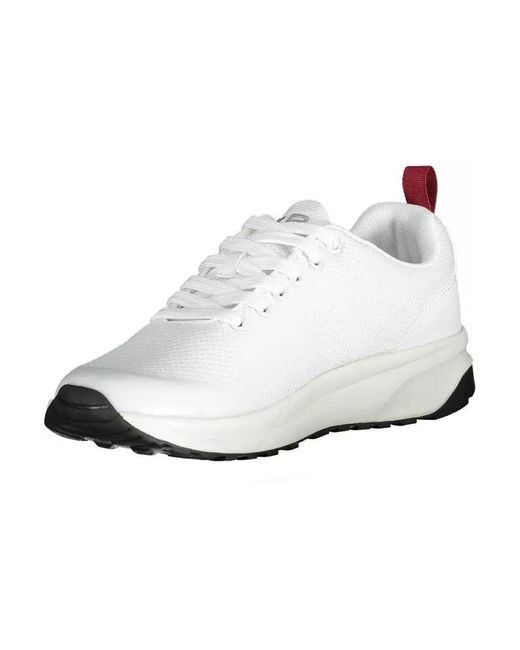 Carrera White Polyester Sneaker for men