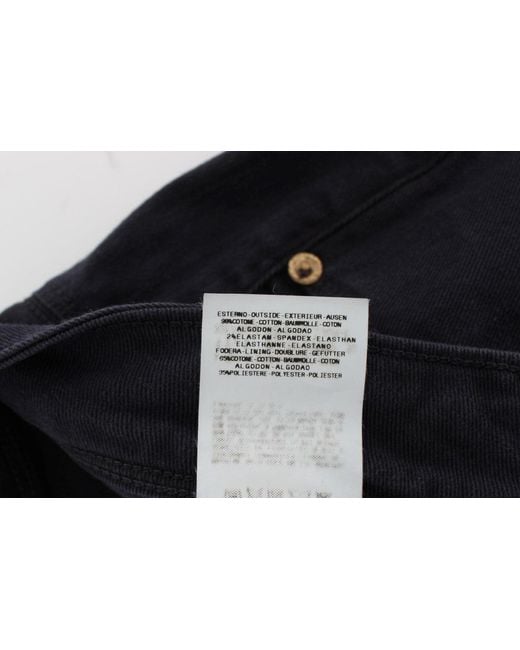 Ermanno Scervino Blue Chic Casual Fit Italian Designer Jean
