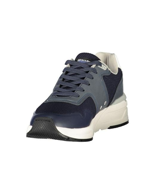 Blauer Blue Polyester Sneaker for men